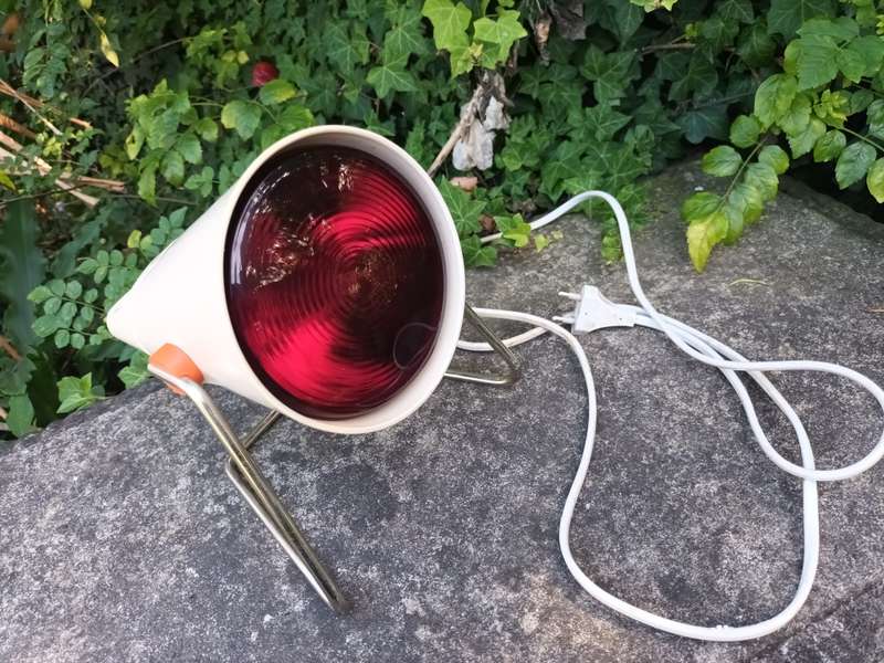 Vintage Infrared Philips HP 3603 Heat Lamp Made In Holland