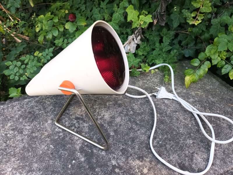 Vintage Infrared Philips HP 3603 Heat Lamp Made In Holland