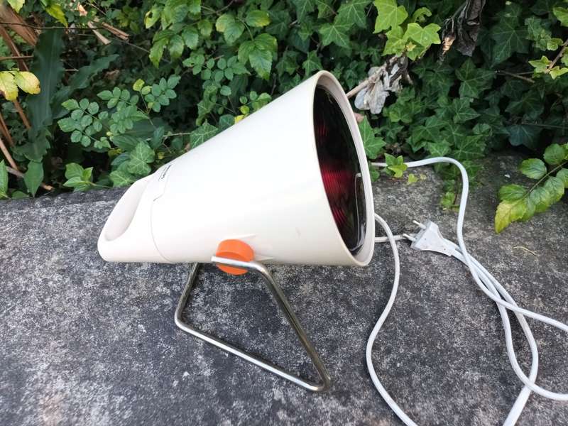 Vintage Infrared Philips HP 3603 Heat Lamp Made In Holland