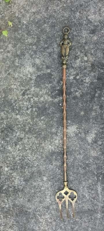 VINTAGE Brass Toasting Forks × 2