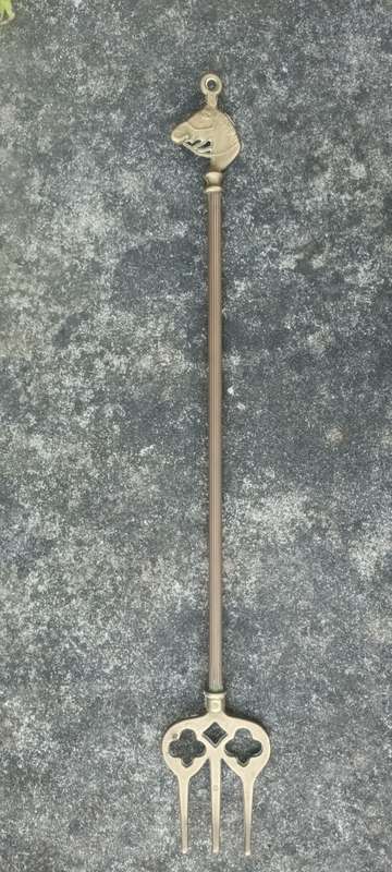 VINTAGE Brass Toasting Forks × 2
