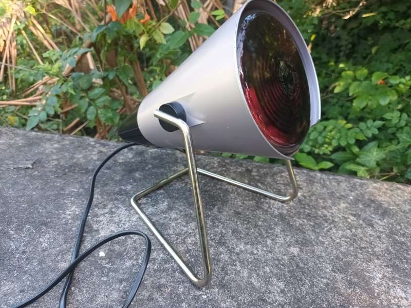 VINTAGE Retro Heat Lamp Philips Infraphil, 80s