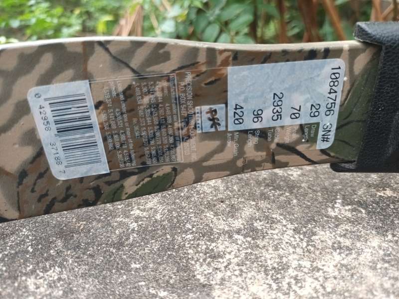 PSE Nova Compound Bow, Camo
