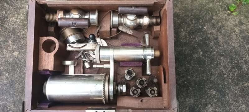 ANTIQUE 1890`s Ashcroft Mfg Steam Engine Indicator Tool Compression Rail Road