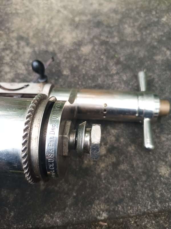 ANTIQUE 1890`s Ashcroft Mfg Steam Engine Indicator Tool Compression Rail Road