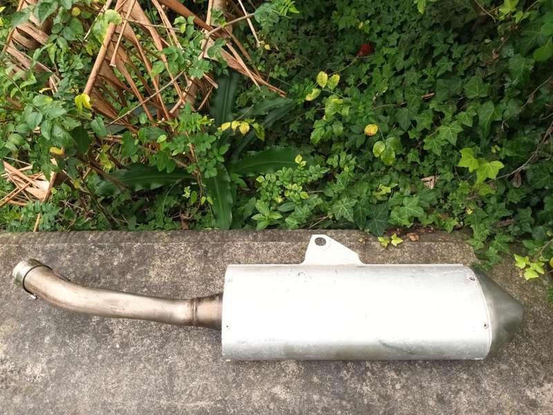 BMW G450X K16 exhaust original 18127709376
