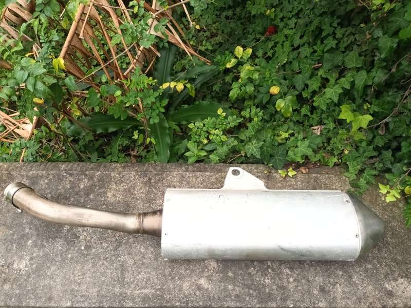 BMW G450X K16 exhaust original 18127709376
