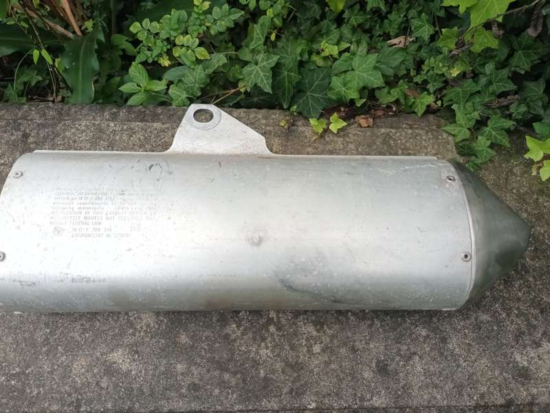 BMW G450X K16 exhaust original 18127709376