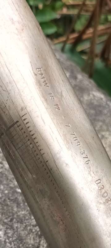 BMW G450X K16 exhaust original 18127709376
