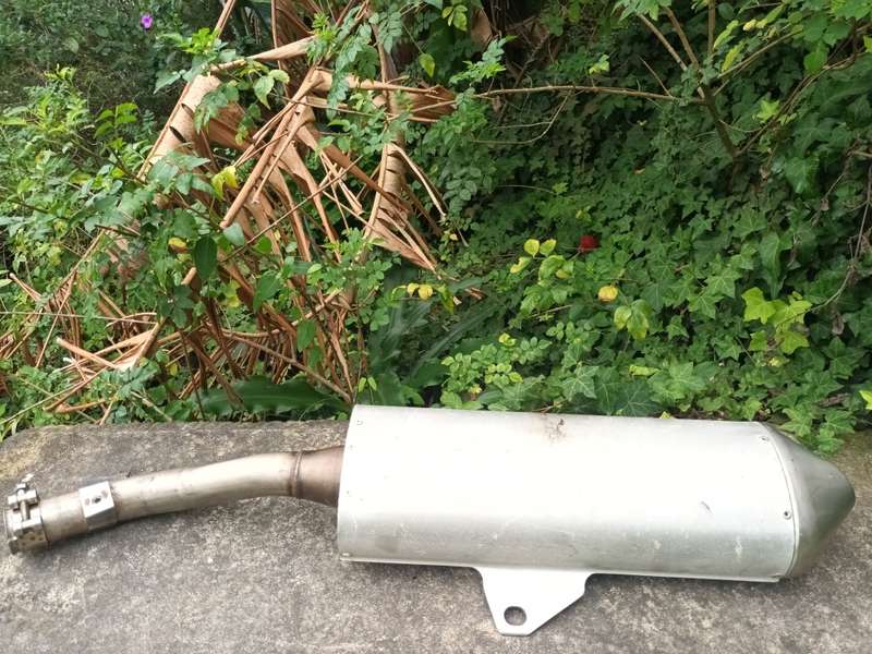 BMW G450X K16 exhaust original 18127709376
