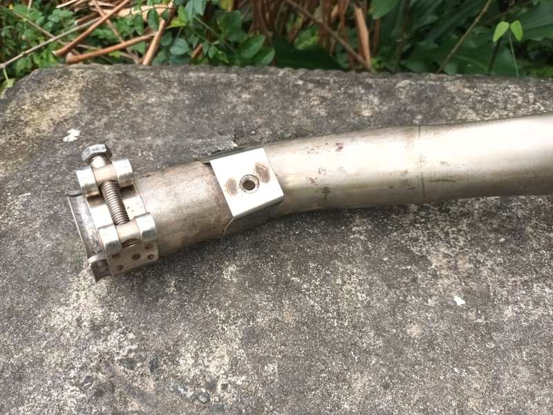 BMW G450X K16 exhaust original 18127709376