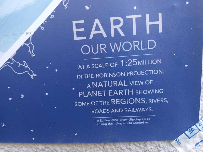 WORLDMAP - Earth Our World First Edition