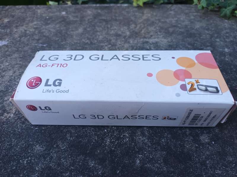 LG 3d Glasses Ag-f110