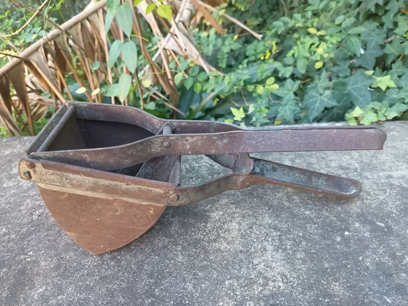 Antique, Heavy-Gauge-Steel, Heavy-Duty, TALA branded (England) Potato Ricer