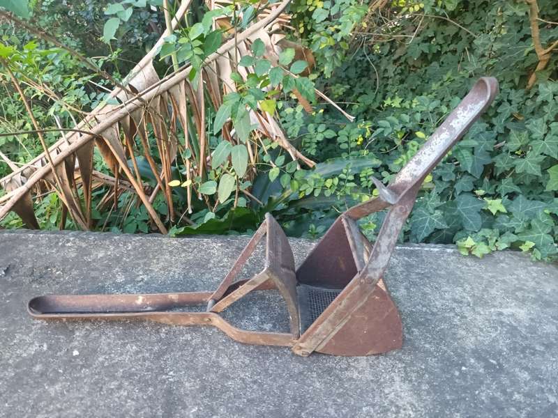 Antique, Heavy-Gauge-Steel, Heavy-Duty, TALA branded (England) Potato Ricer