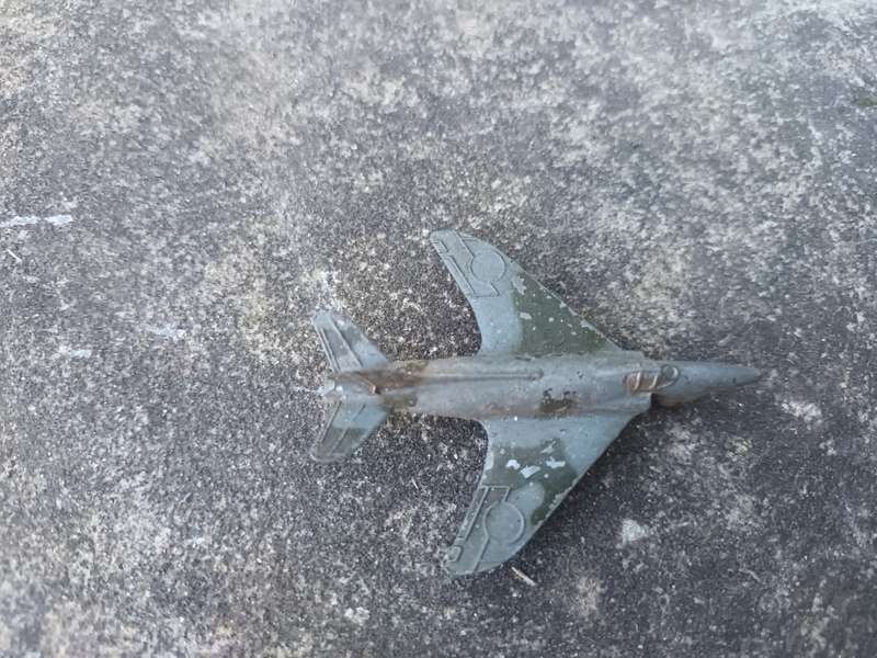 VINTAGE Dinky Toys No. 734 Supermarine Swift Fighter - Meccano Ltd - England