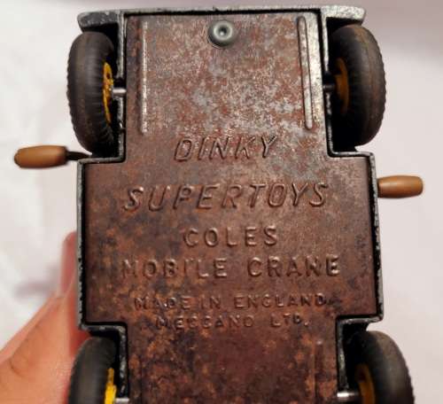 Dinky Toy supertoys coles mobile crane No 571