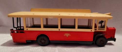 SOLIDO 4401 AUTOBUS RENAULT TN6C 1934 RED CREAM