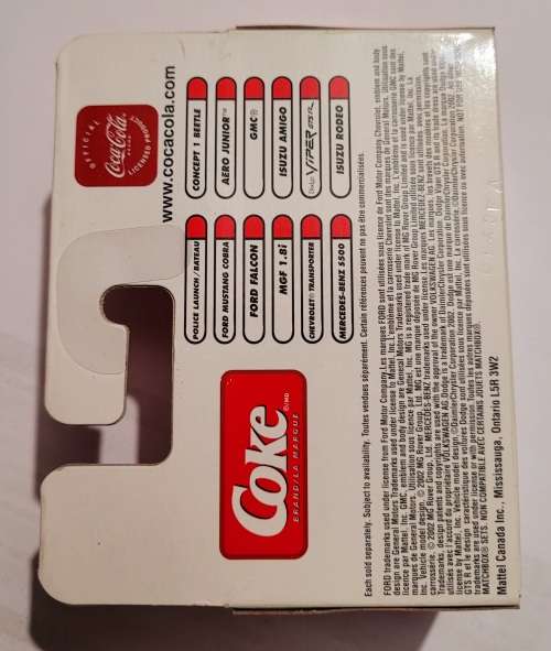 Matchbox Coke Edition