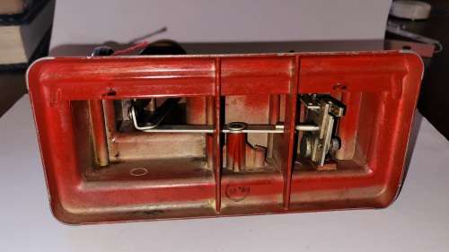 Vulcan Minor sewing machine Red 1950`s