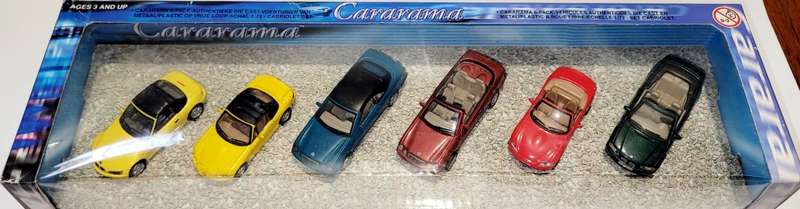 Set 2 Cararama Collection 6 Model Cars Toy Series No 176 172 Scale Boxed Diecast