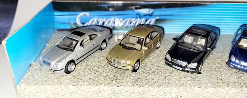 Set 3 Cararama Collection 6 Model Cars Toy Series No 176 172 Scale Boxed Diecast