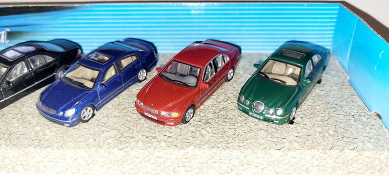 Set 3 Cararama Collection 6 Model Cars Toy Series No 176 172 Scale Boxed Diecast