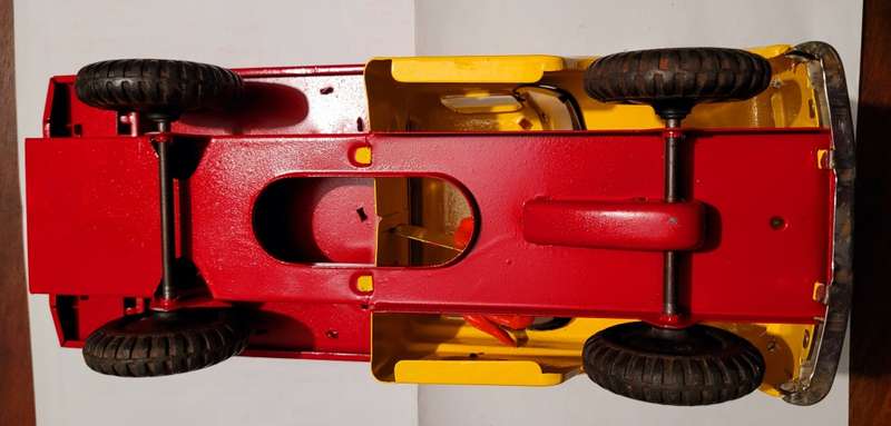 (Tin Toy ) Rare Ford Pickup Truck By Marusan Bulldog