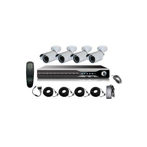 4 Channel DVR CCTV Kit, 900 TVL, HDMI, Day/Night