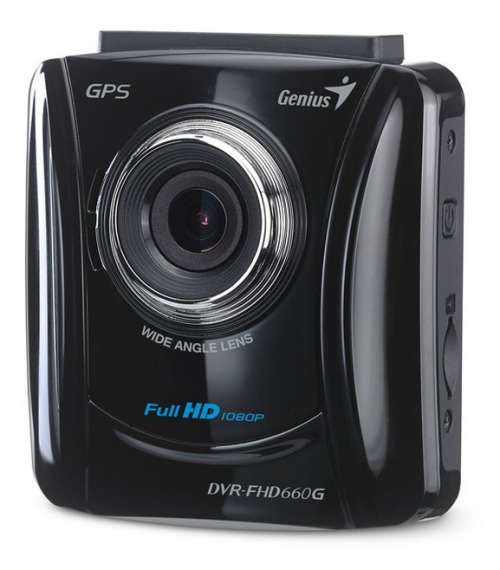 Genius 1080p car dvr with gps (DVR-FHD660G)