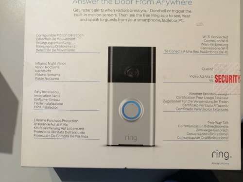 Original  Ring Video Doorbell