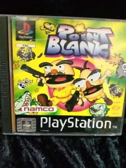 Collectacle Ps1 Game Point Blank Complete with Booklet
