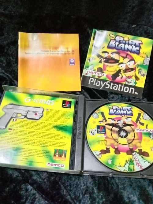 Collectacle Ps1 Game Point Blank Complete with Booklet