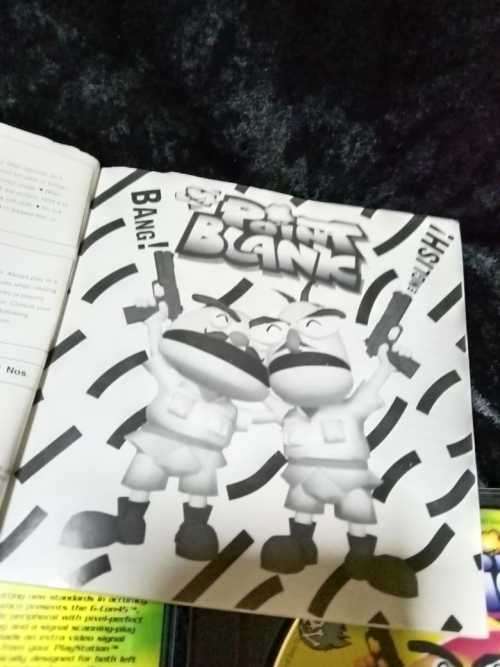 Collectacle Ps1 Game Point Blank Complete with Booklet