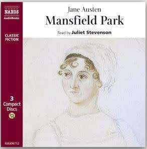 Jane Austin Mansfield Park read by Juliet Stevenson (3cd audio book)