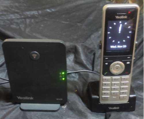 Yealink W60B base and W56H Phone SIP Ip phone