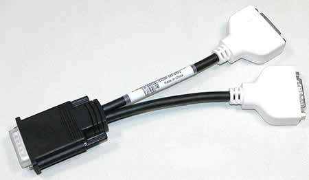 Dell H9361 OptiPlex Precision Y Adapter Cable DMS-59 M/2 DVI F