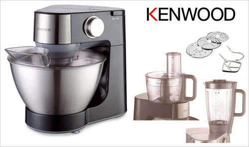 Kenwood Prospero black (KM288)  with attachments (Damaged box contents new)