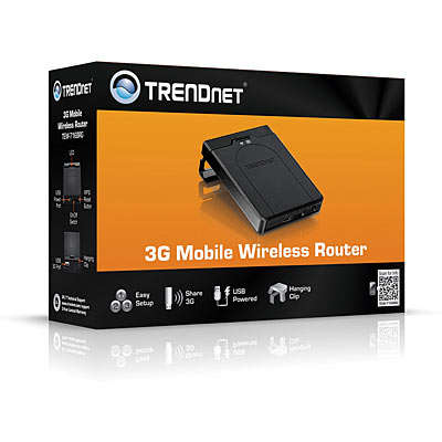 TRENDnet 3G Mobile Wireless Router, model TEW-716BRG