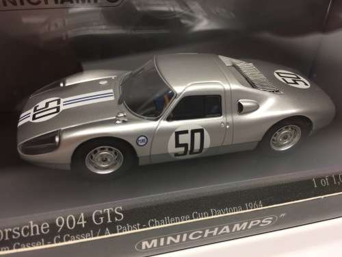 MINICHAMPS PORSCHE 904 GTS #50 DAYTONA 1964 1/43
