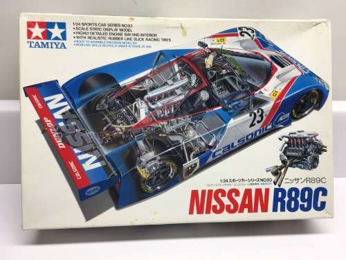 TAMIYA NISSAN R89C 1989 MODEL KIT 1/24