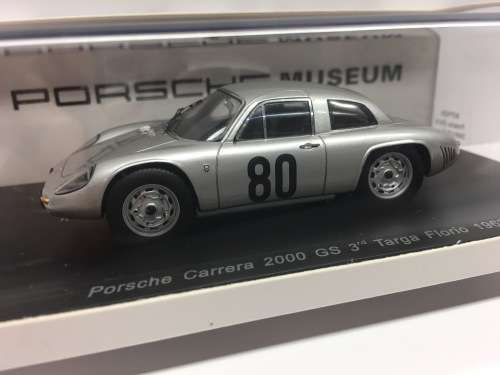 porsche 1963 Carrera 2000GS #80 Targa Florio spark MP008 1/300