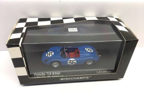 Porsche 718 RS60 1960 #36 LM minichamps 430 606536