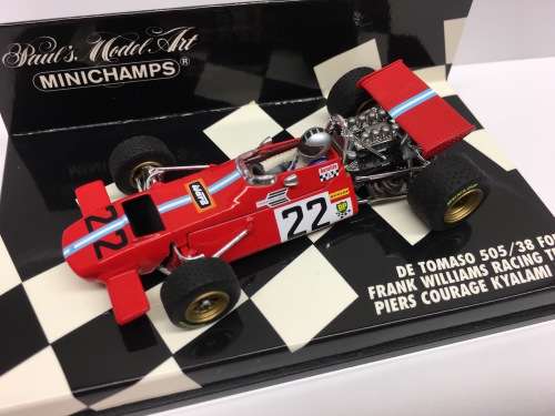 De Tomaso 505/38 1970 #22 South African GP Minichamps 400700022 Piers Courage