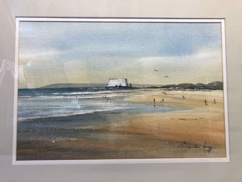 GORDON LEGG Original Watercolours x4 Plettenberg Bay