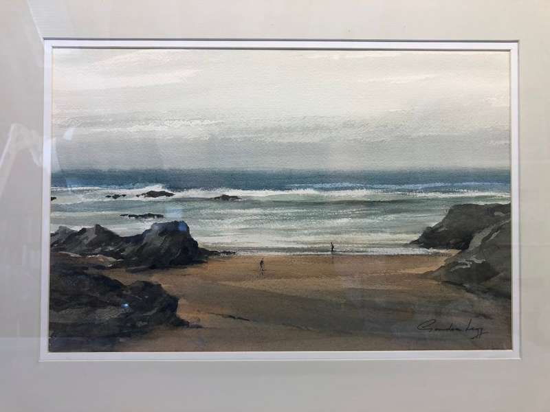 GORDON LEGG Original Watercolours x4 Plettenberg Bay