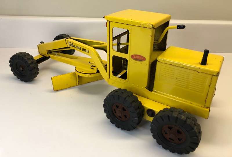 TONKA ROAD GRADER VINTAGE 1960's