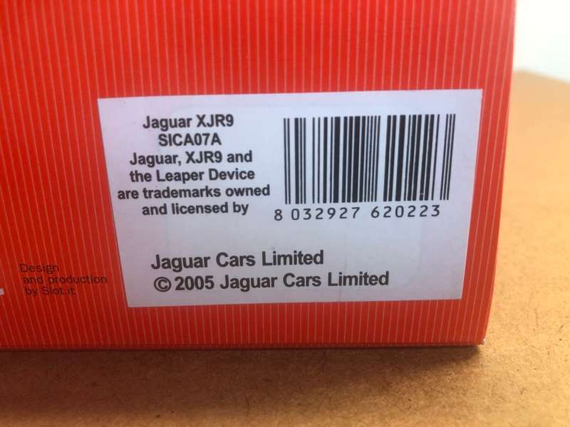 1/32 slot car JAGUAR XJR9 DAYTONA 1988 SICA07A