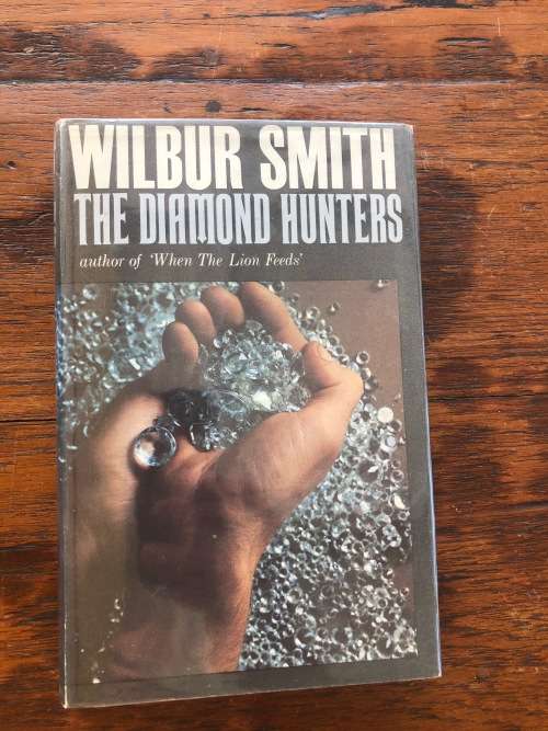 WILBUR SMITH The Diamond Hunters 1st Edition Reprint Hardback 1971