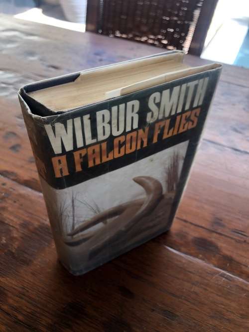 WILBUR SMITH A Falcon Flies 1st Edition Reprint Hardback 1971